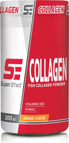 אבקת קולגן סופר אפקט - בטעם תפוז