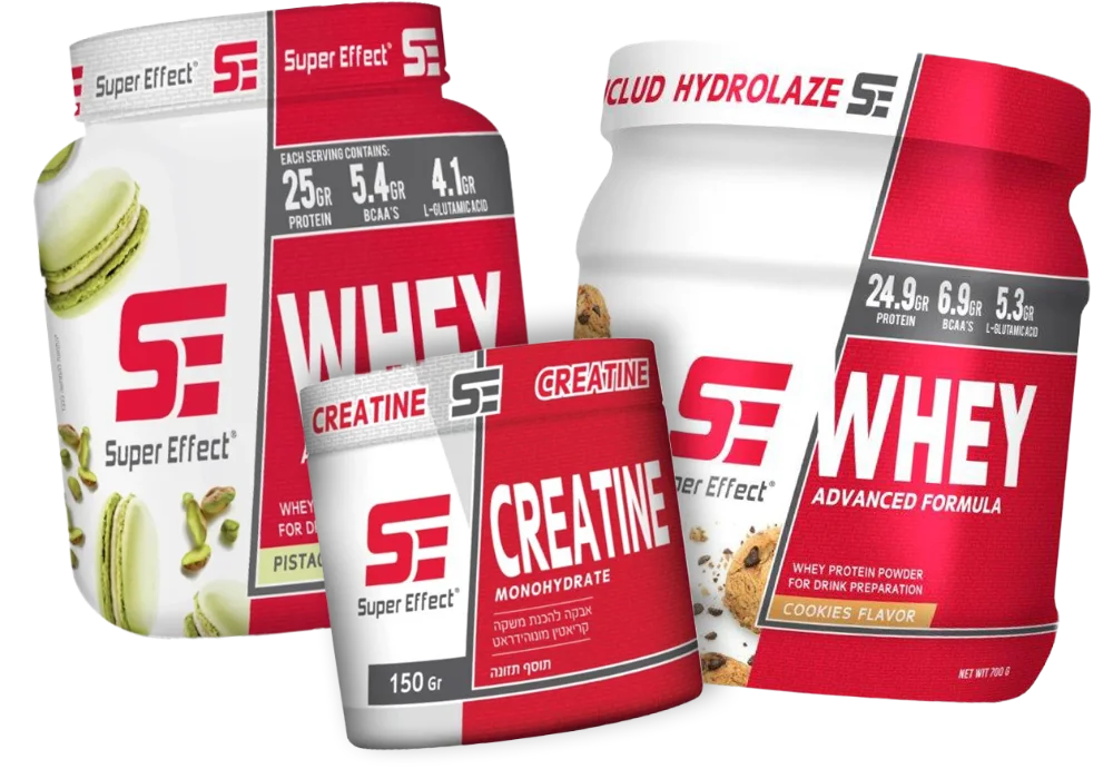 2 אבקות חלבון SE (700 ג')